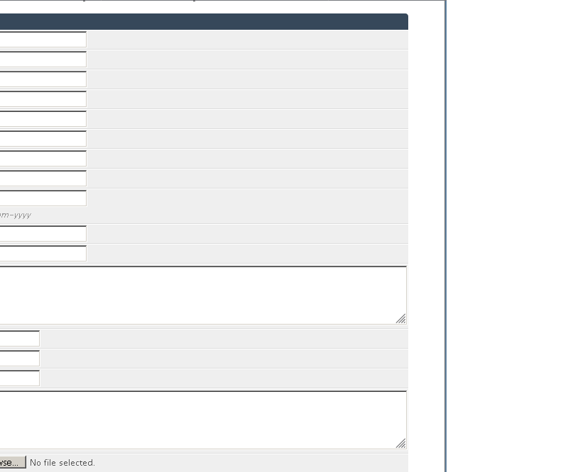 Online Form Submission System
